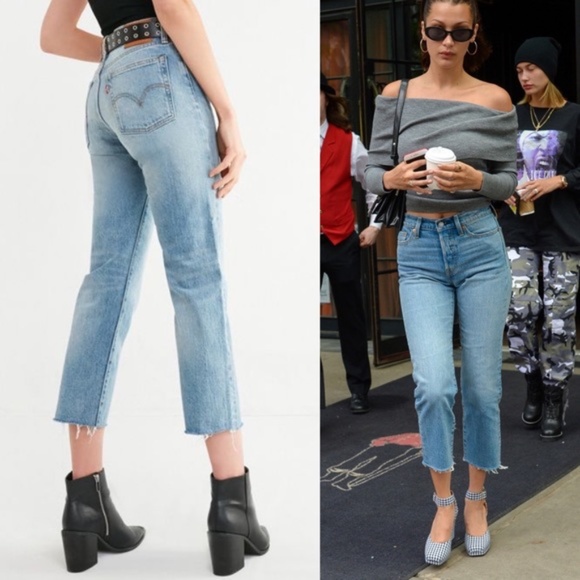 LEVI'S WEDGIE STRAIGHT JEAN in Rough Tide - Picture 1 of 7